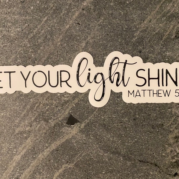 Let Your Light Shine - Etsy