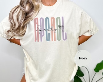 Pastel Aperol Spritz Shirt, Retro Cocktail Tee, Summer Graphic T-Shirt, Aperol Lover Gift, Fun Brunch Drink Shirt, Comfort Colors Tee