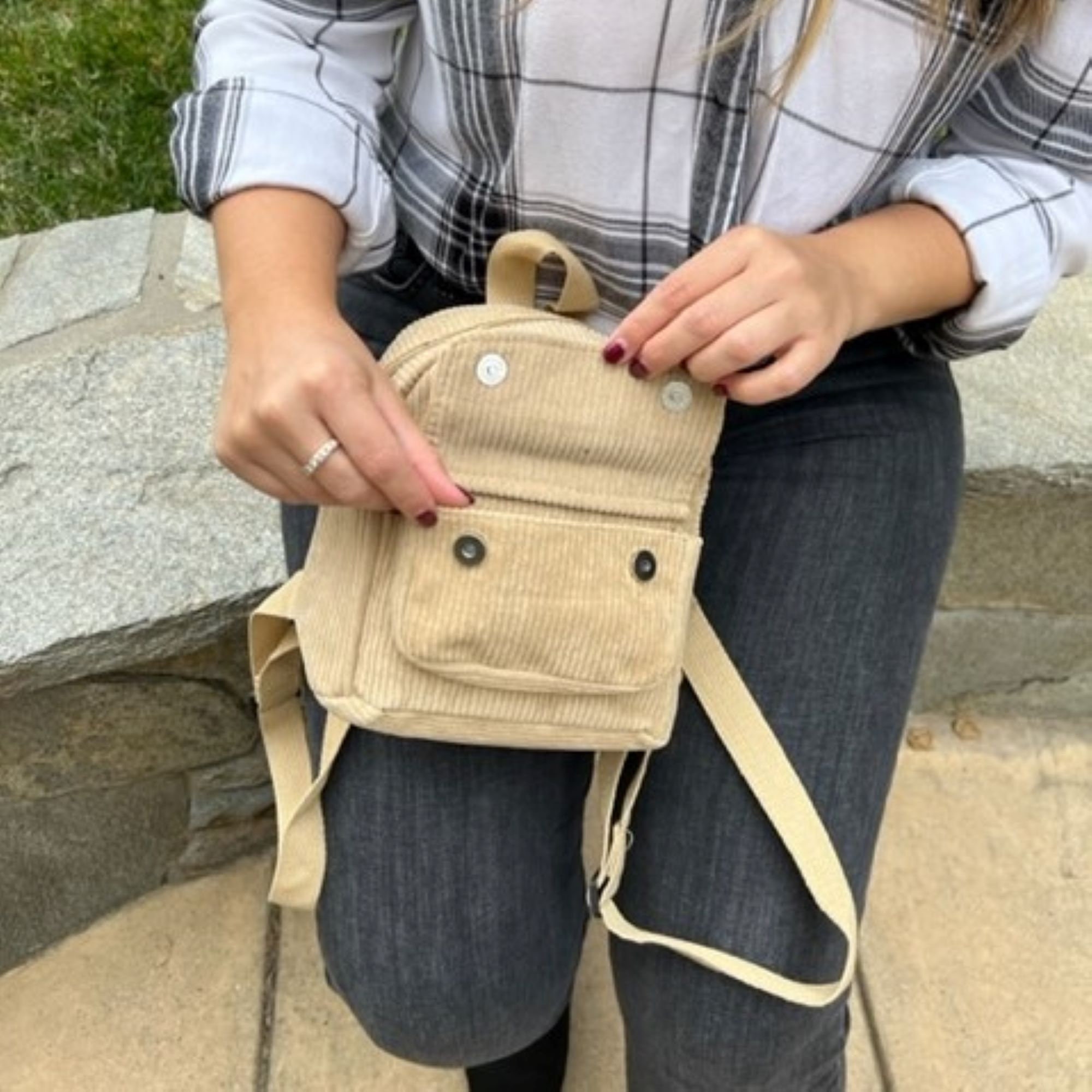 Small Pink Backpack Minimalist Backpack Mini Backpack Purse Essentials