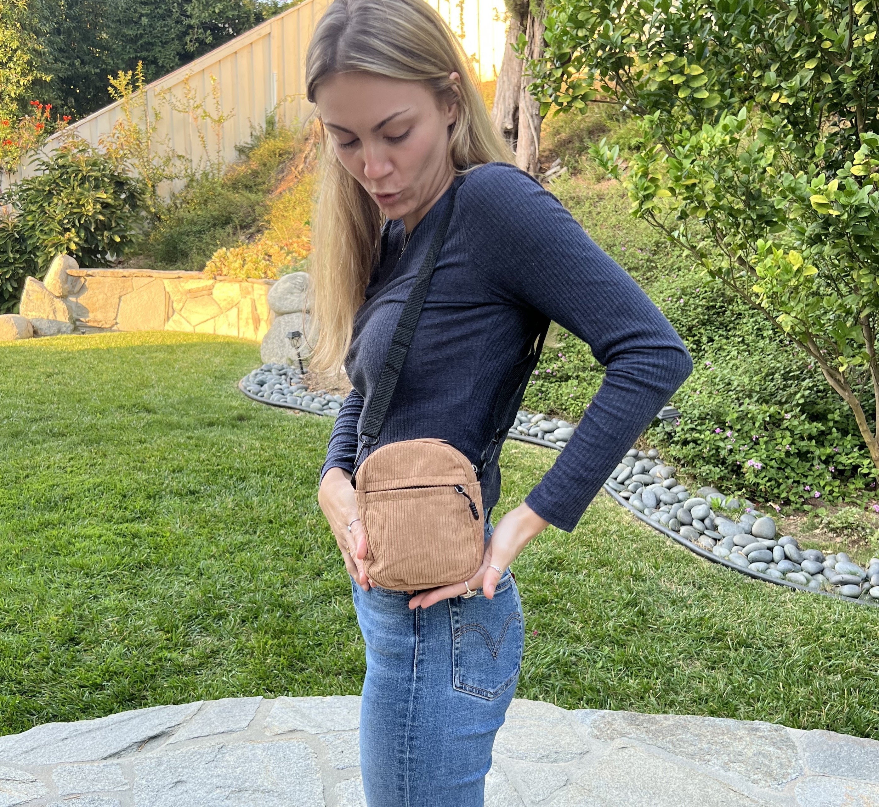 Tiny Purse Tiny Crossbody Bag Tiny Corduroy Bag Mini Crossbody Purse Minimalist Purse Tiny Tote