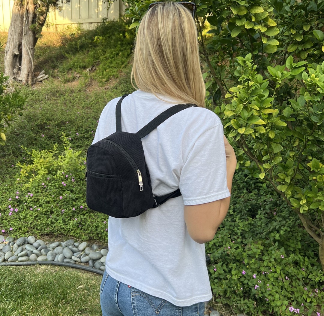 Black Mini Backpack Mini Backpack Purse Small Black Backpack Little