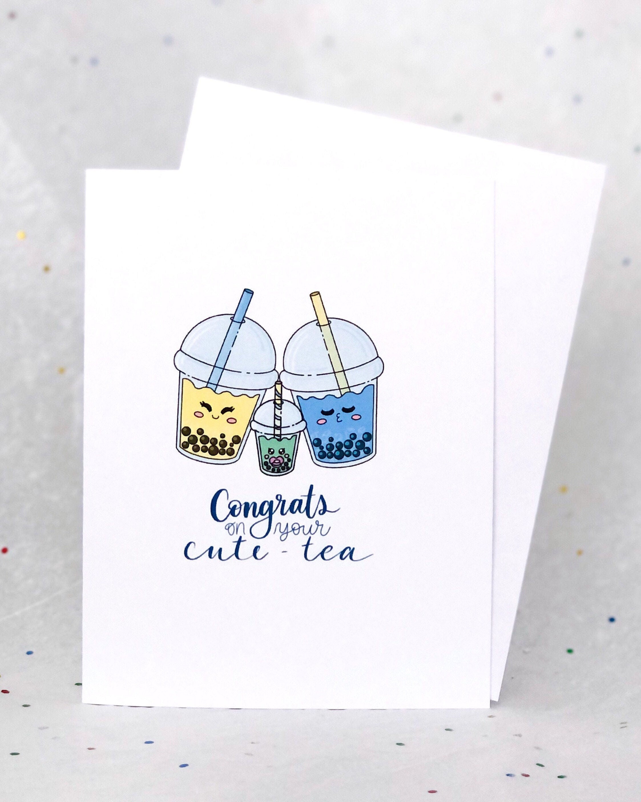 Congrats New Baby Baby Shower Food Pun Card Cute Card Etsy
