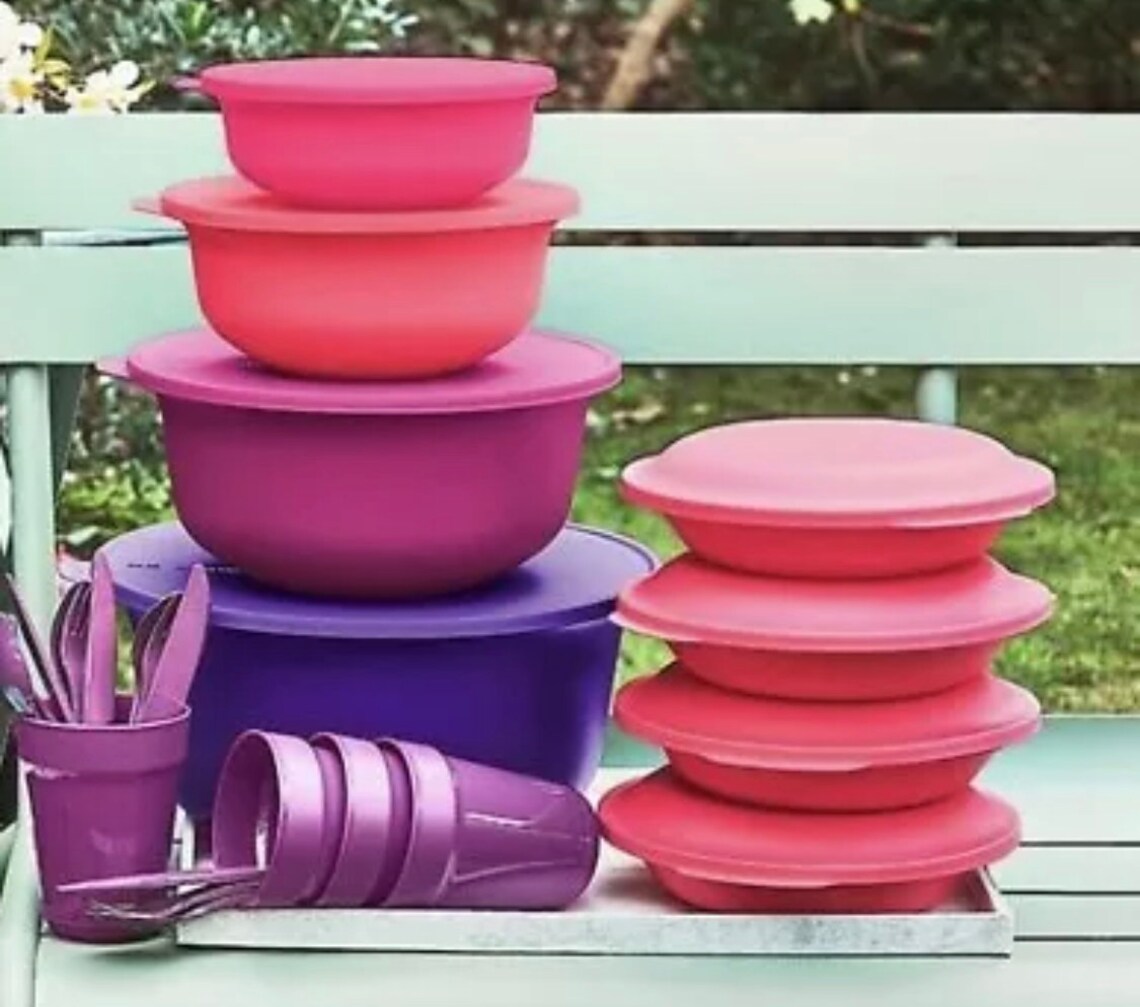 Tupperware Aloha Picnic Set NEw Etsy