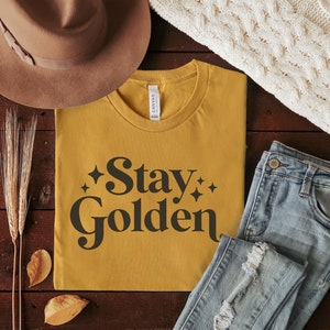 Stay Golden Shirt- Vintage womens shirt, Retro Stay Golden Tshirts, Womens 80's shirts, 80's sitcom tshirts, retro style golden girls fans