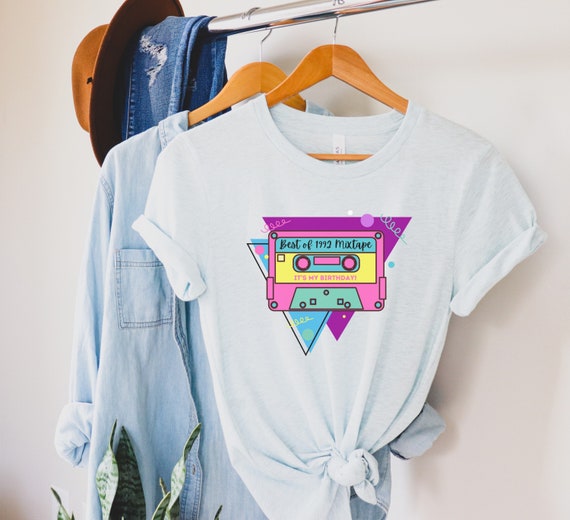 90s Theme Custom Birthday Party Shirts 