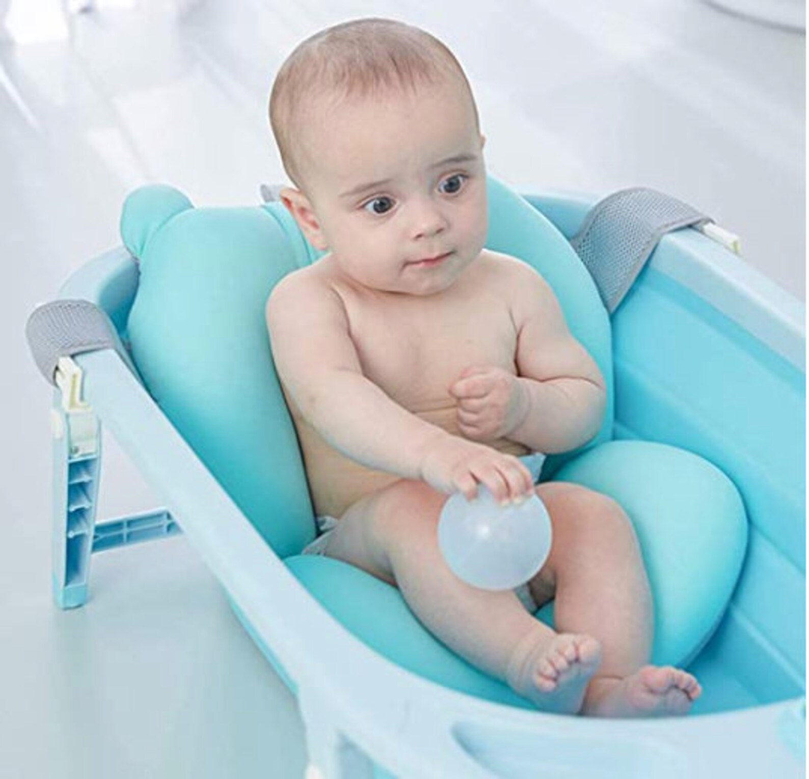 Baby Bath Tub Pillow Floating AntiSlip Bath Cushion Soft Etsy