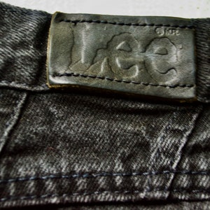 Lee Vintage High Waisted Mom Jeans Distressed Größe 16 M