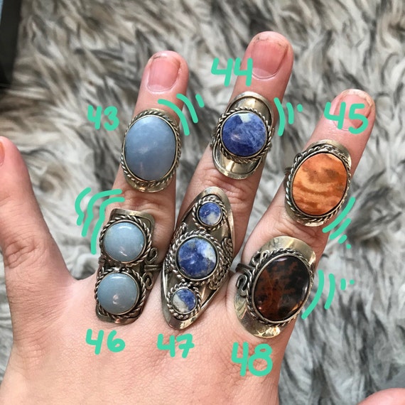 Gemstone Rings - Natural Stone | Olympus Minerals