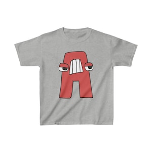 Camiseta Infantil Alfabeto Lore "A"