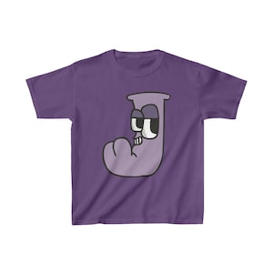 Maglietta per bambini "J" di Alphabet Lore
