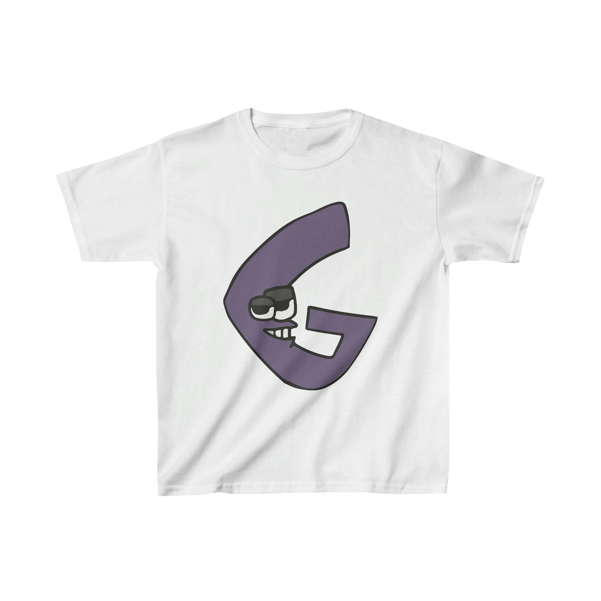 Latter T Cute Shark Alphabet Lore Unisex T-Shirt - Teeruto