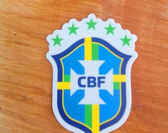 Brazil National Team Soccer Sticker, World Cup Fan Gift