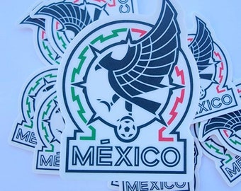 Mexico National Team Soccer Sticker, Waterproof Vinyl Decal