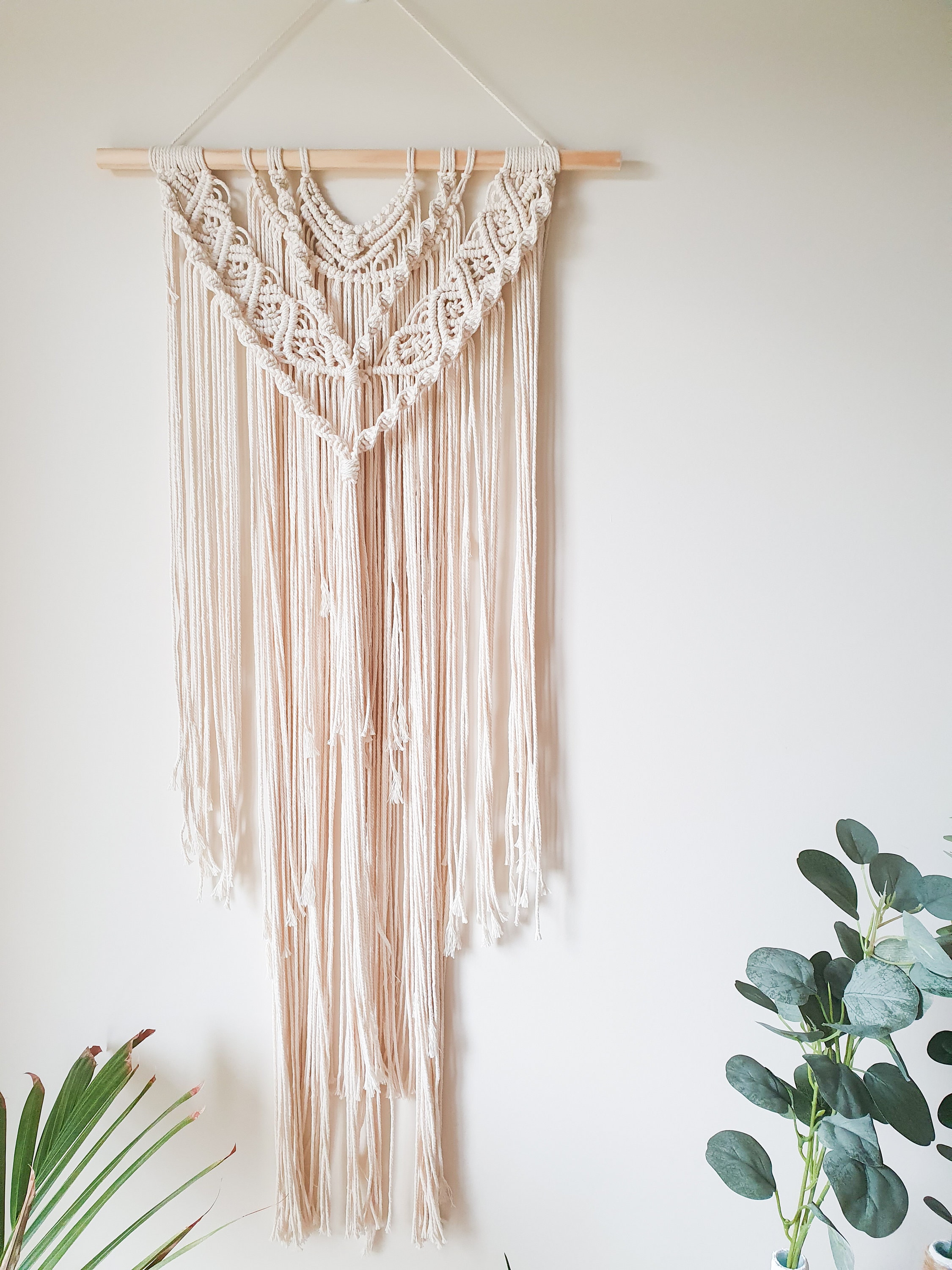 Macrame Layered Wall hanging Etsy