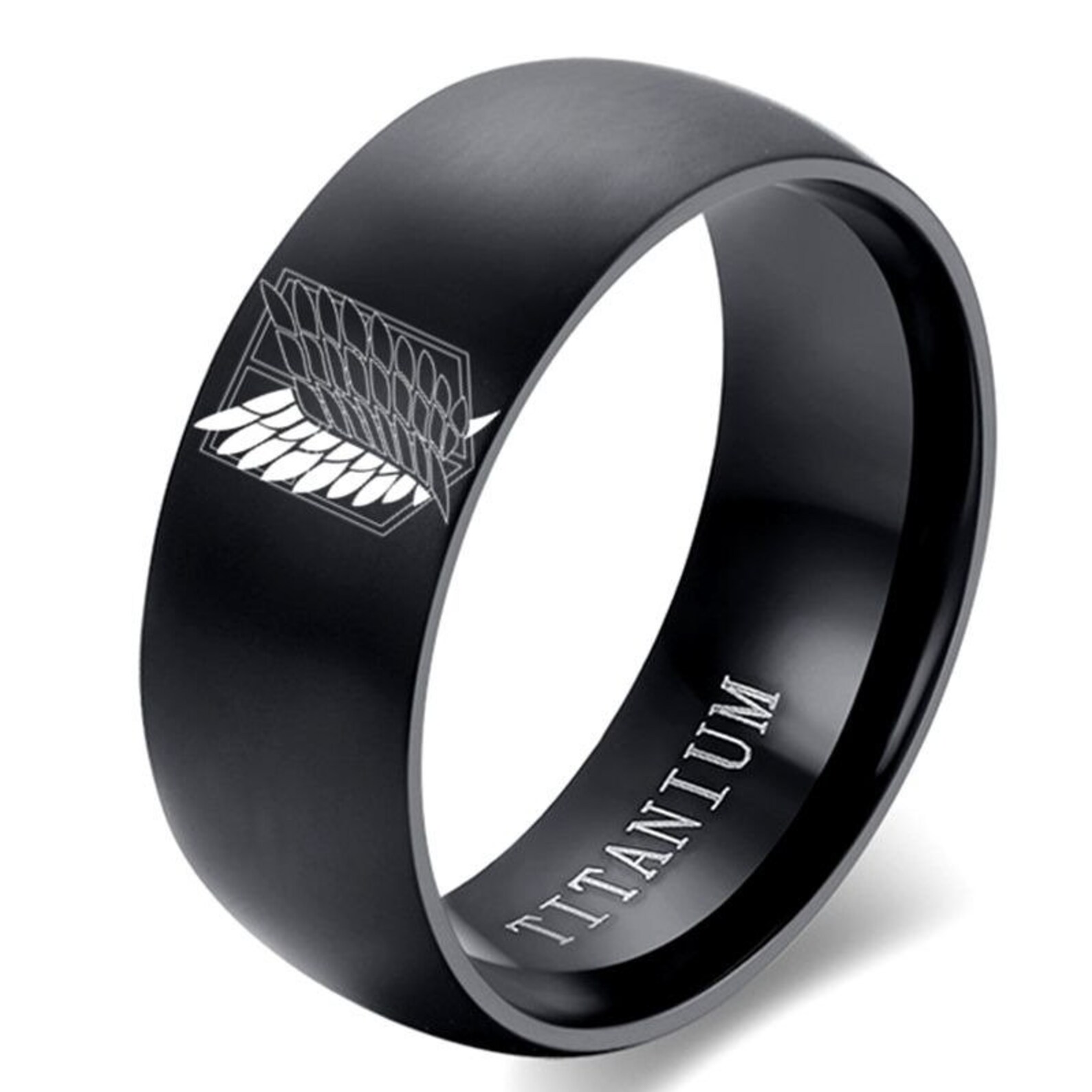 vintage engraved ring aot