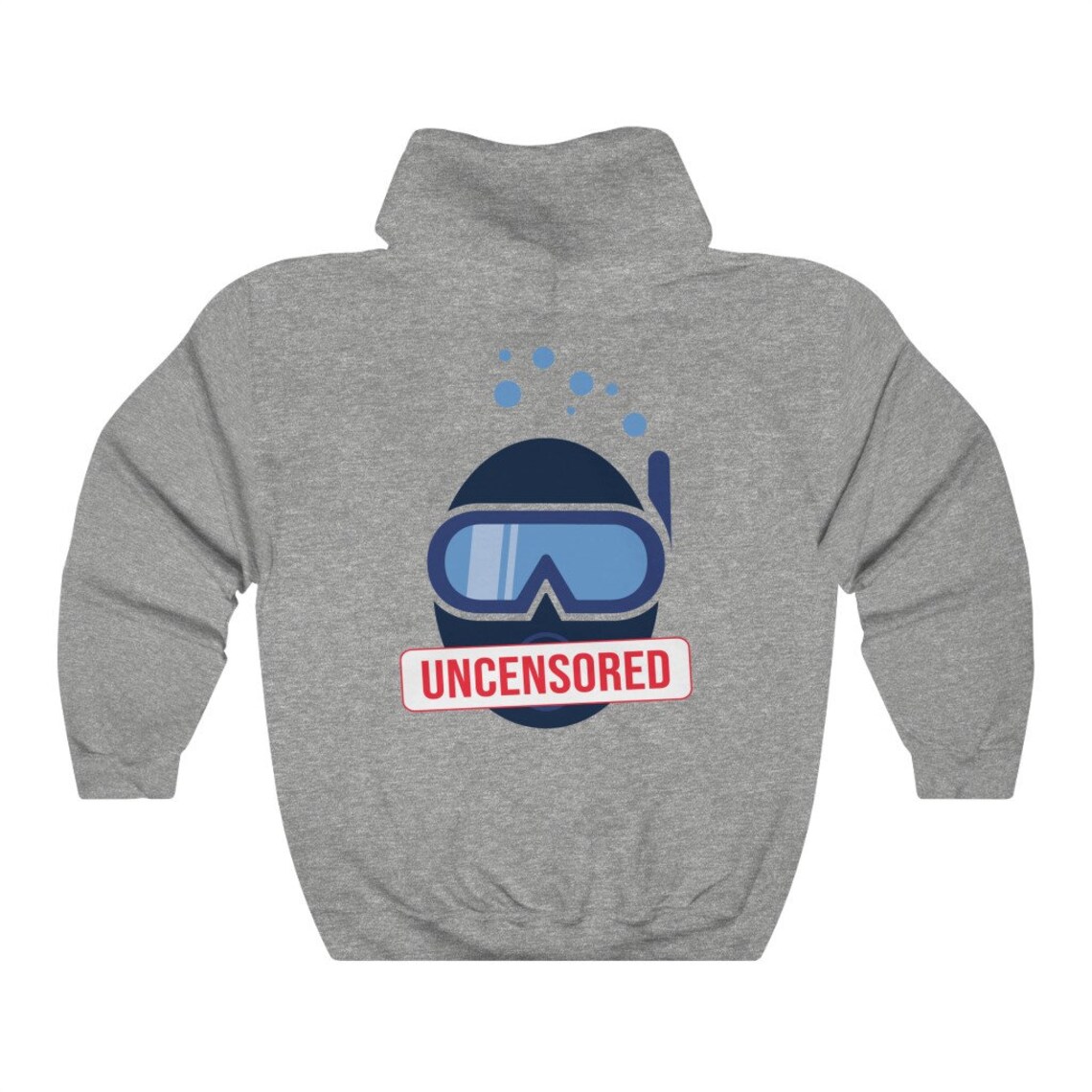 Scuba Divers Uncensored Unisex Heavy Blend Hooded Sweatshirt Etsy