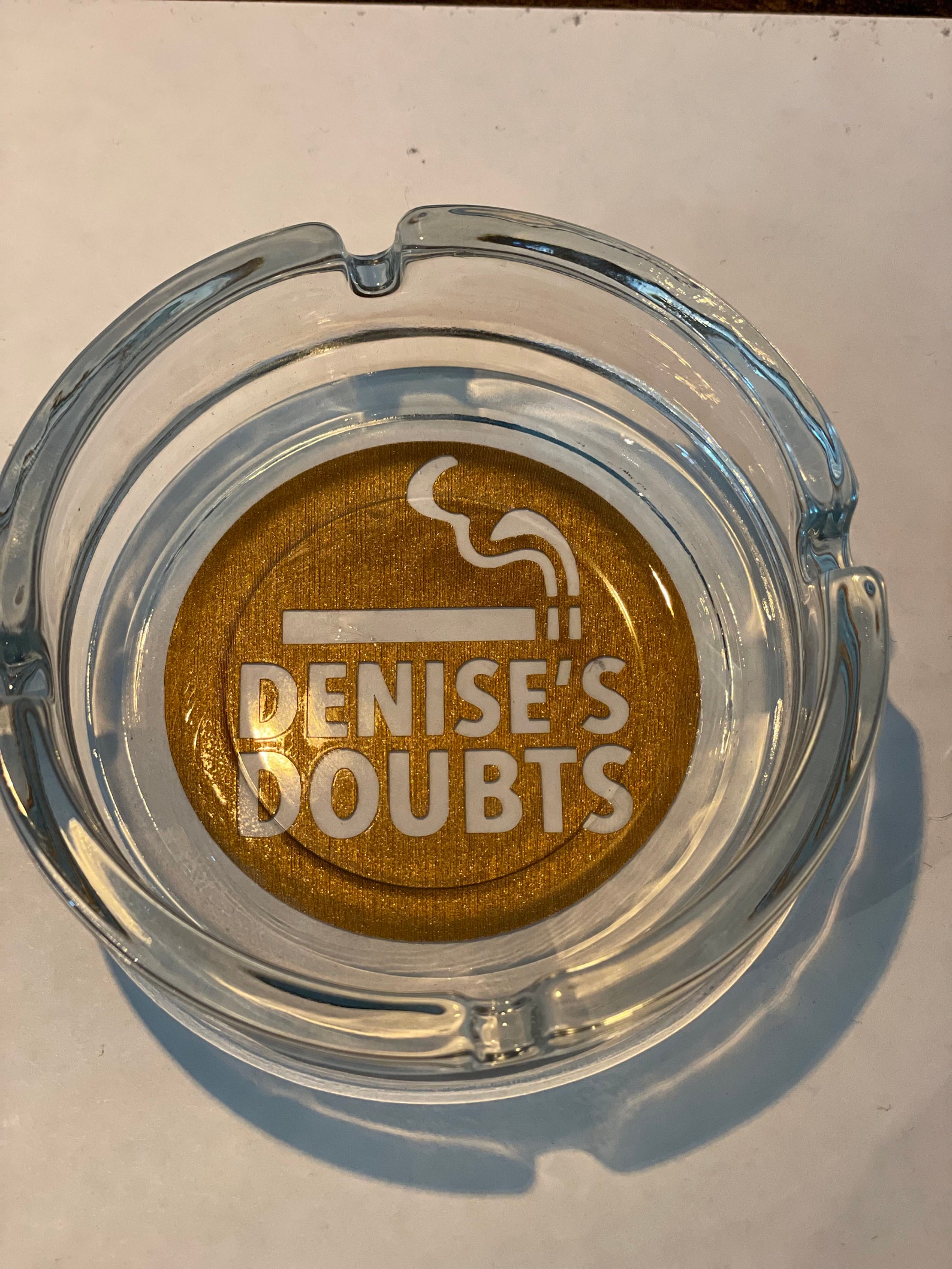 Personalised Ashtray Etsy
