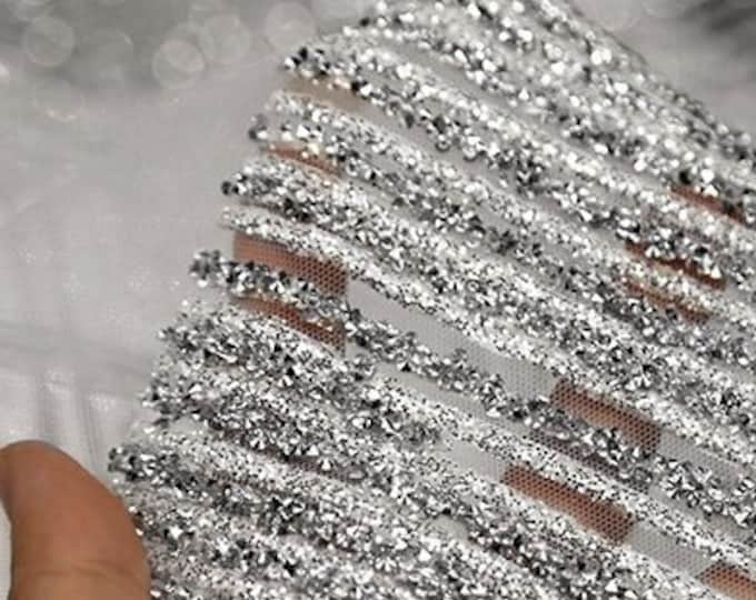 5 Colors Romantic Wedding Fabric, Water Wave Shiny Bronzing, costumes, veil, background, DIY, Dolls, Decoration/ fabric, by the yard, 59"W