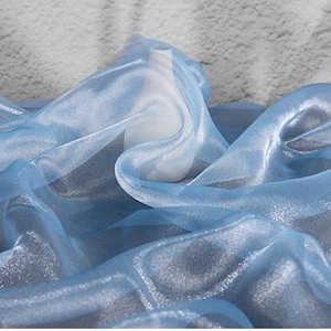 Gradient Organza Fabric: 59&quot;W Symphony Yarn for Wedding & Costume