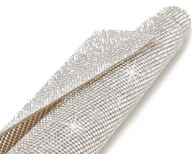 Gorgeous Bling Hotfix Rhinestone sheet, Luxury Designer, Sewing accessory, Iron On Rhinestones, 1MM to 6MM, sell by 1 meter, pants shoes DIY
