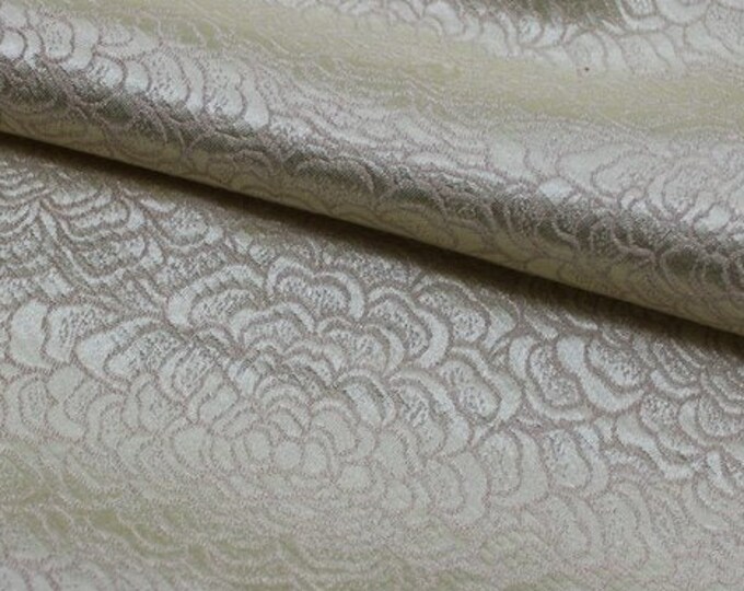 29.5" Width Flower Floral Upholstery Drapery Fabric chrysanthemum pattern satin silk brocade fabric by the meter stage cosplay