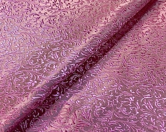 29.5"W Pure natural silk, Wheat Silk Brocade, Jacquard mulberry silk Damask fabric, Upholstery, Decor, Costume, Mongolian Sewing Cheongsam