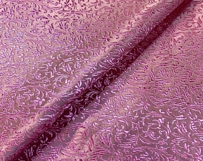 29.5"W Pure natural silk, Wheat Silk Brocade, Jacquard mulberry silk Damask fabric, Upholstery, Decor, Costume, Mongolian Sewing Cheongsam