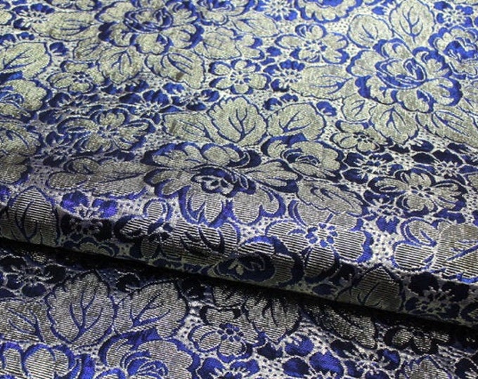 Metallic Peony Satin Brocade, 3 colors 59"/45"W Fabric, Home decor, Upholstery Cushion cover Pillow case, Bustiers suit cheongsam Qipao