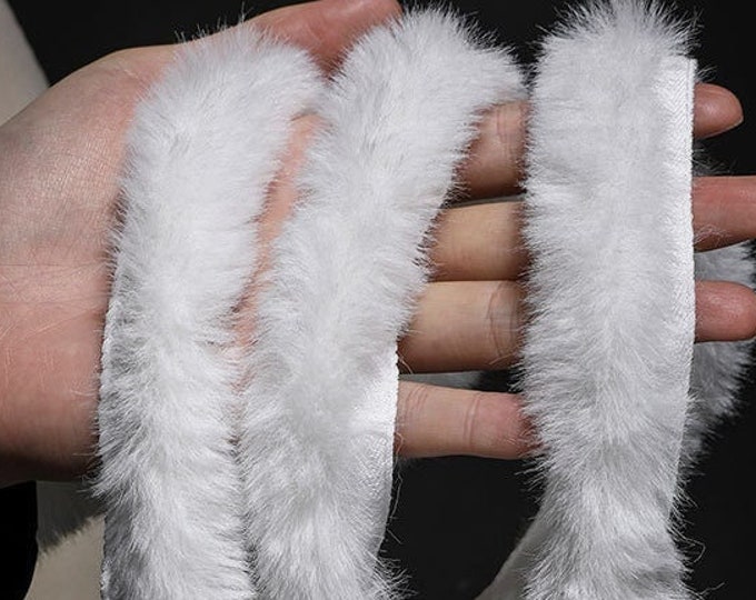 Imitation rabbit fur, 5.5cm Wide handmade fluff fabric, Designer Fabric, creative DIY Handbag, hat, boots, decor, Costumes, Doll, accessory