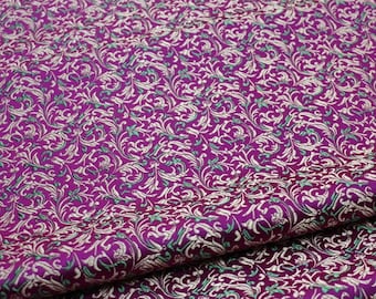 Metallic Paisley Brocade Fabric: Chinese Jacquard, 29" Wide