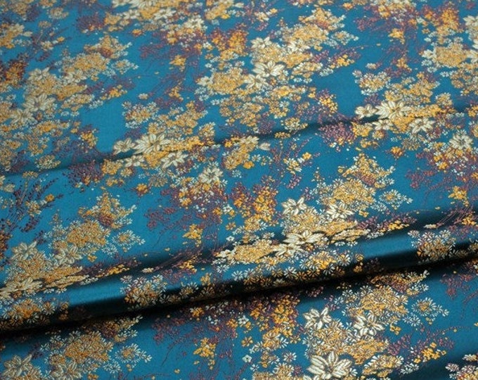 Chinese Brocade fabric on SALE, Wedding, Cheongsam, Qipao Fabric by Meter, 9 colors Clearance, Upholstery, Quilting and Sewing fabric