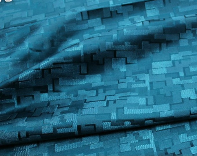 Handmade Silk Brocade Fabric: Fret Pattern Cheongsam Qipao Material