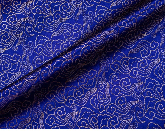 29.5"Width 10 Colors Japanese Style Cloud jacquard brocade fabric | Costume dress, Cheongsam, Home Decor, Pillow Case fabric, by the meter