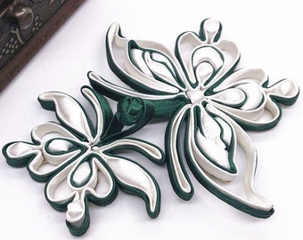 Large Luxury Sewing Fasteners butterflies knotting decorative knots Cheongsam Frogging Button, Upholstery, Quilting and Sewing, DIY buttons