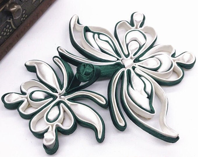 Large Luxury Sewing Fasteners butterflies knotting decorative knots Cheongsam Frogging Button, Upholstery, Quilting and Sewing, DIY buttons