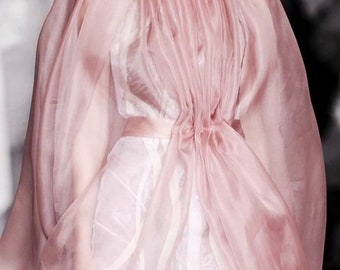 Sheer Organza Fabric: Solid Color Bridal Veil, Costume Fabric - 59"W