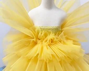 Pleated Organza Fabric: Stiff Texture Designer Material, 62" Wide