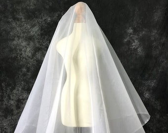 Dyeable 100% Silk organza fabric, clothing designer fabric, Organic Apparel, Home Decor, Pillow Case, Eye Sleeping Mask, Sewing/ Fabric, 45"