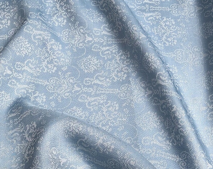 Palace pattern two-tone jacquard Fabric, 57"Width, 9 colors, Upholstery, Decor, Costume, Curtain, Handbag, Sewing, DIY/Fabric by the meter