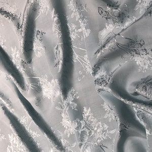 6 colori Due lati Jacquard Satin Damasco Tessuto, 59 "Wide Rose Pattern, Tappezzeria, Decor, Costume, Abito, Borsa, Cucito / Tessuto da 1 metro
