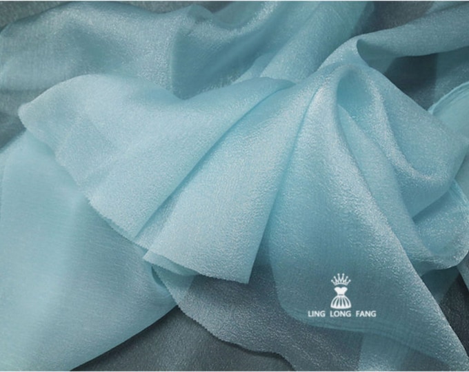 12 colors Pearlescent texture organza star seersucker fabric, 59" Wide, Upholstery, Doll Making, Sewing, Decor, Costume/Fabrics by the meter