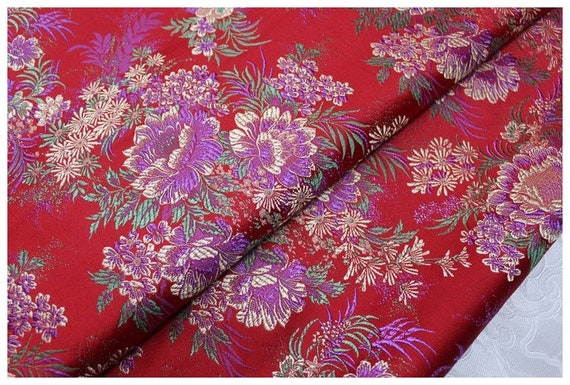 Tissu Brocart Tapisserie Jacquard