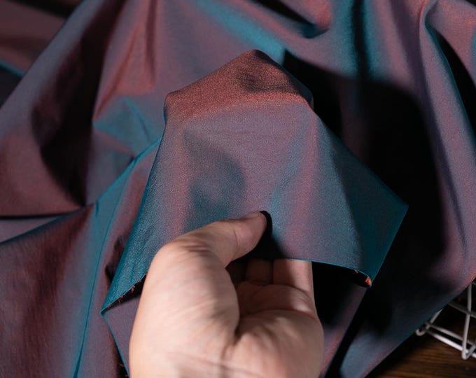 Fantasy color two-color windbreaker fabric, windproof fabric – Fashion Coat & Bag Material, Upholstery, Sewing, Decor fabric 55"W By 1 Meter
