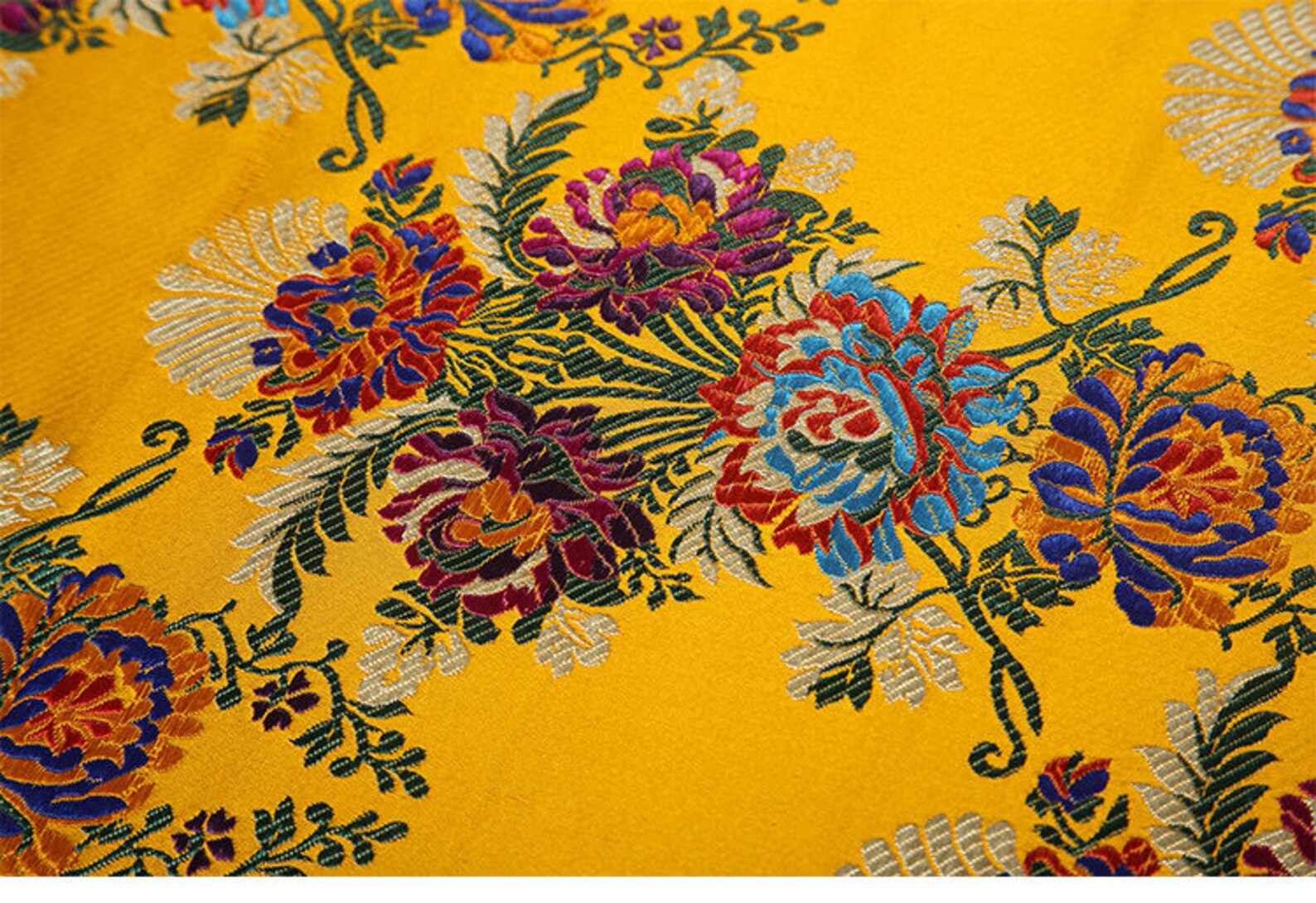 Rose Silk Brocade 528 Fabric main image 0