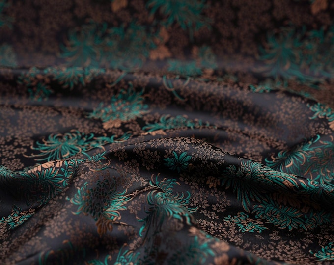 29.5"W Japanese Fabric, kinran fabric brocade by meter, Kimono, Yukata, Belt, Geisha Bowknot, Upholstery, drapery, Quilting & Sewing /fabric