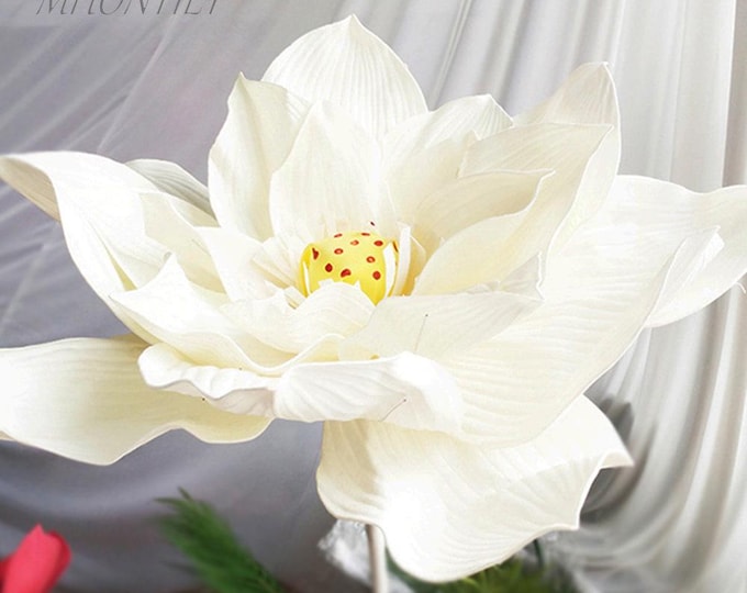 Large Lotus Flower Decor: Wedding Centerpiece, Photo Booth Backdrop