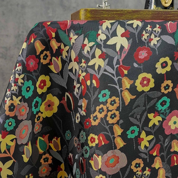 cottagecore dress fabric Cottagecore Upcycled Summer Dress Made Using Vintage Fabrics