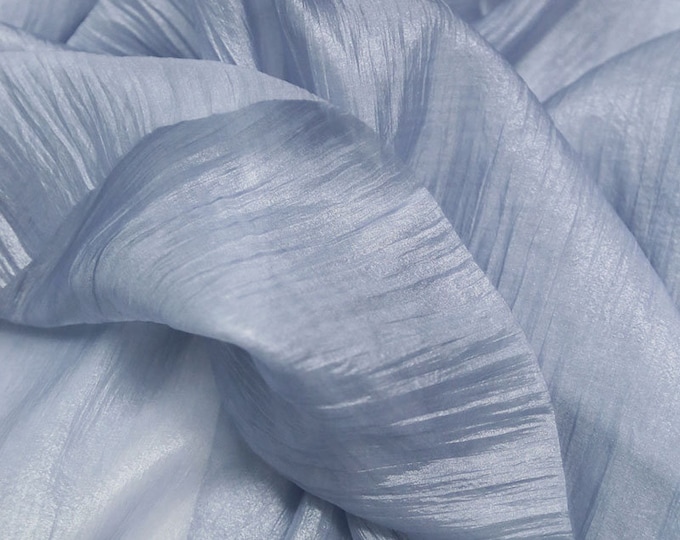 19 colors Shiny glazed Rayon fabric, Lightweight & soft pearlescent translucent fabric, 59" Wide, Sells by the Meter, Upholstery and Sewing