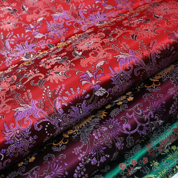 35 Width Chinese Vintage Folk Chrysanthemum Tapestry - Etsy