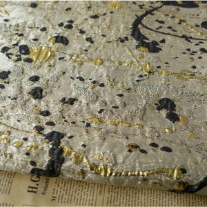 Gilding Bronzing Jacquard Fabric: Embossed Metallic Designer Material image 9